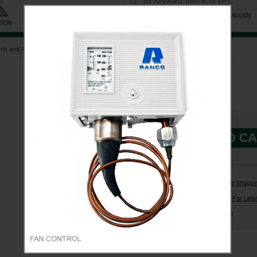 FAN CONTROL # 9041100-01