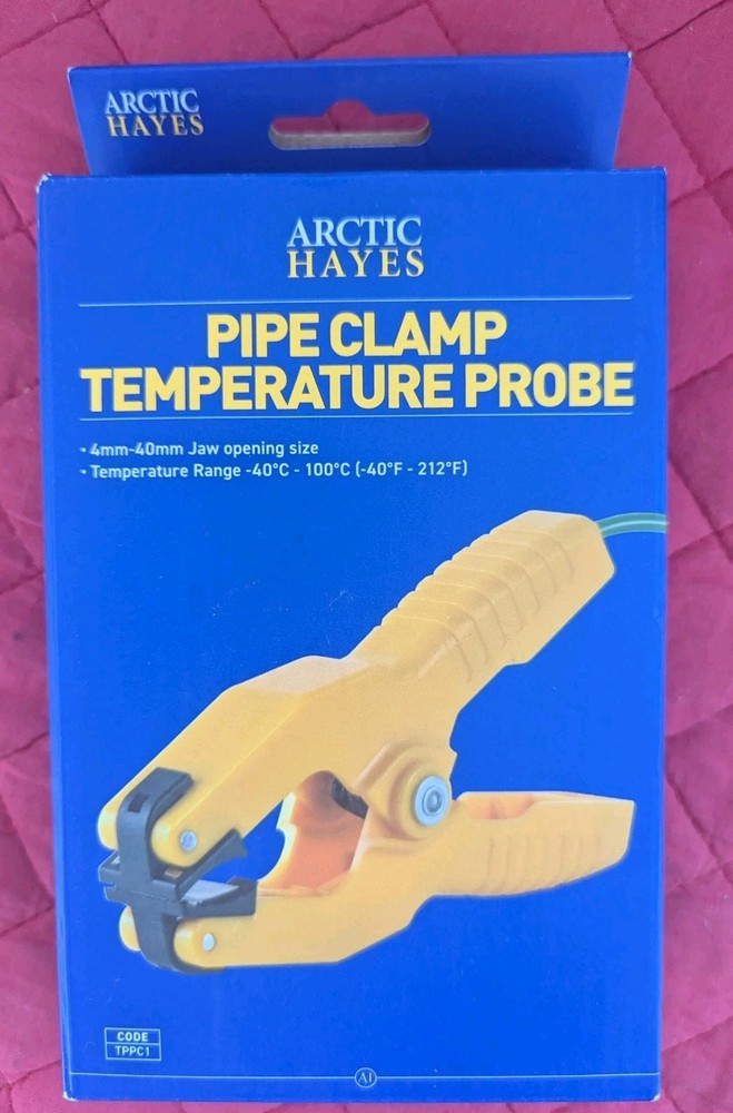 Pipe Clamp Temperature Lead K-Type Probe Thermocouple
