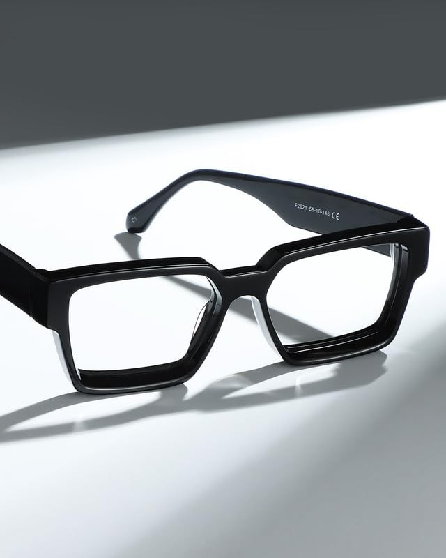 Blue Light Blocking Glasses - Lightweight Acetate Frame, 99% Filter 99%