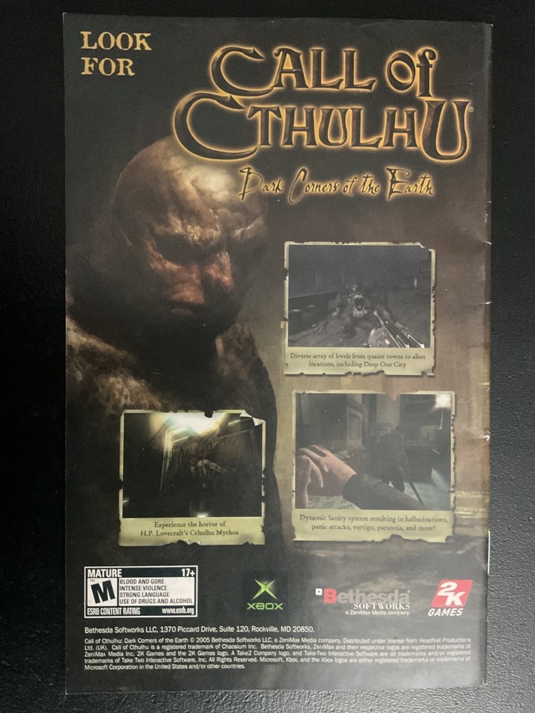 Conflict: Global Terror Microsoft XBOX Instruction Manual Only
