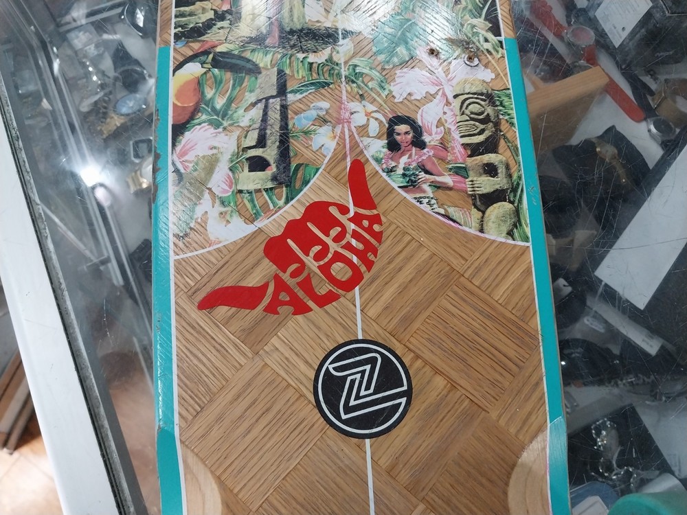 Z-FLEX Longboard Complete Skateboard Z-Flex Trucks - 100cm LONG