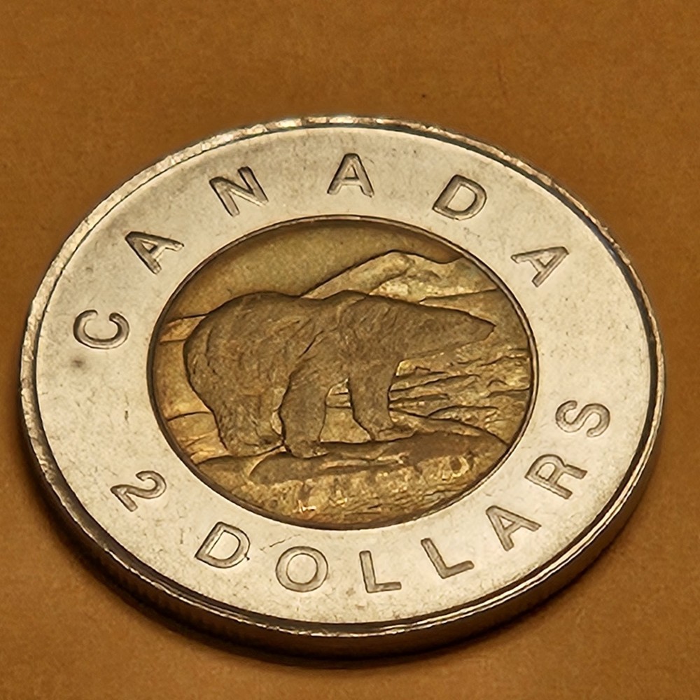 1996 Toonie Canada 2 Dollar Coin