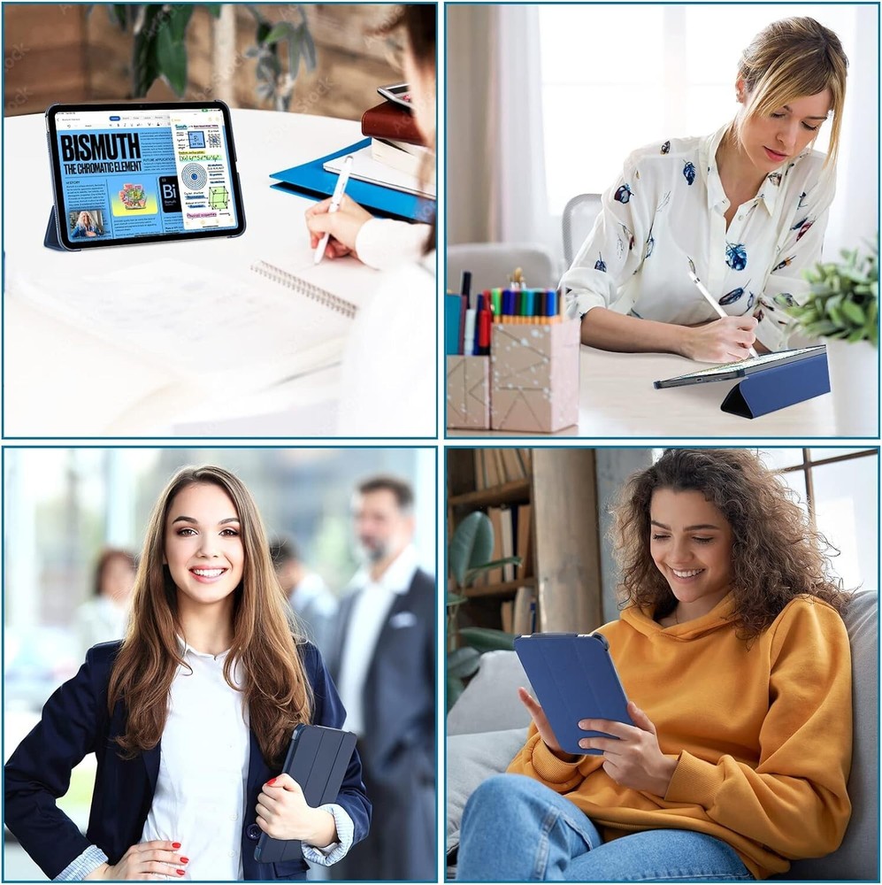 Case for iPad 10.9 2022 (10th Generation) Solid Back Panel for iPad 10th Generat