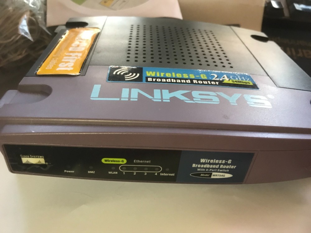 Linksys WRT54G V8 Wireless Router