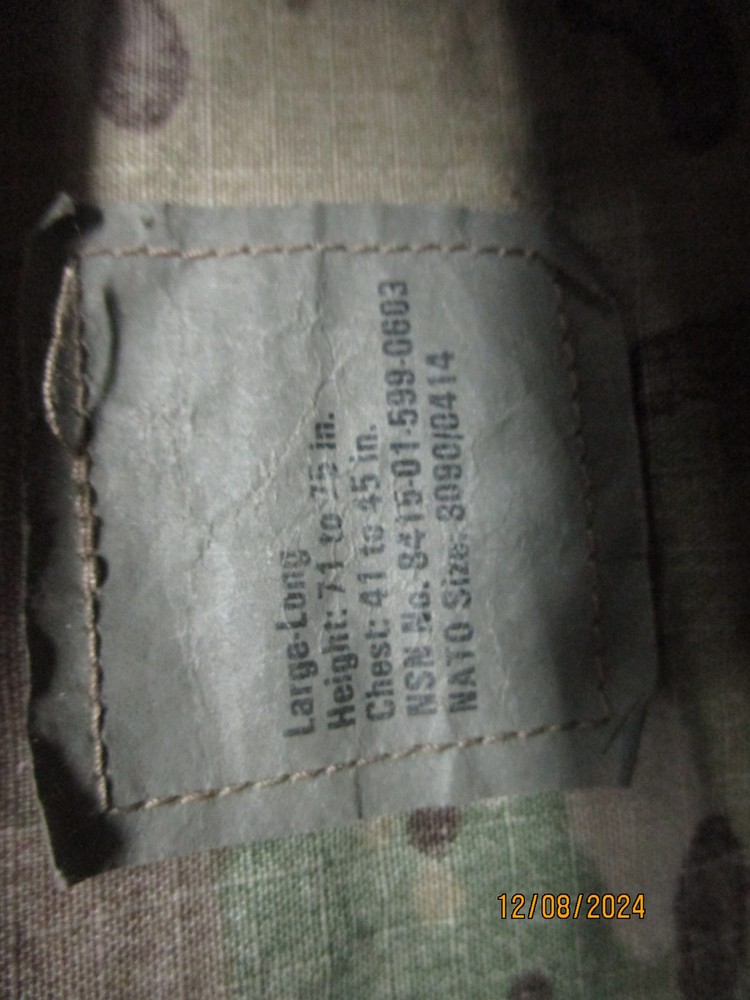 US Army Shirt Lg/Long