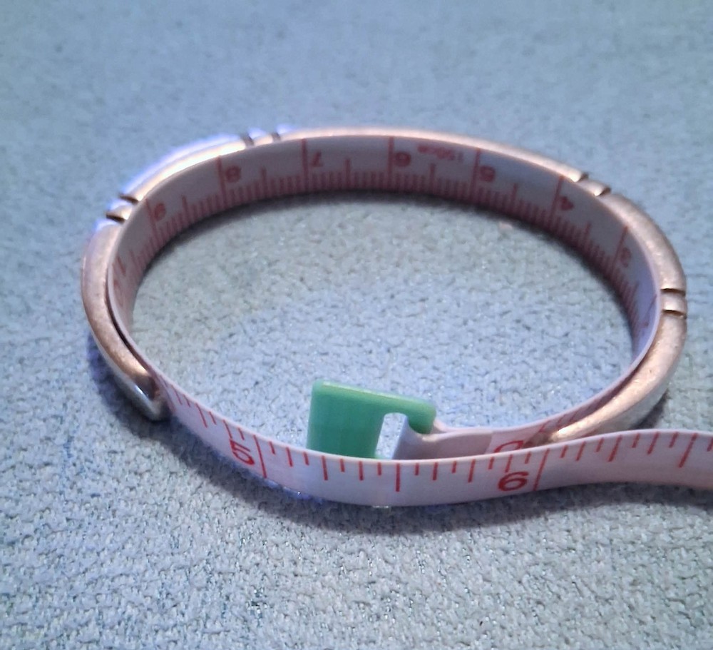 Thick Marked Understated Sterling Silver cuff