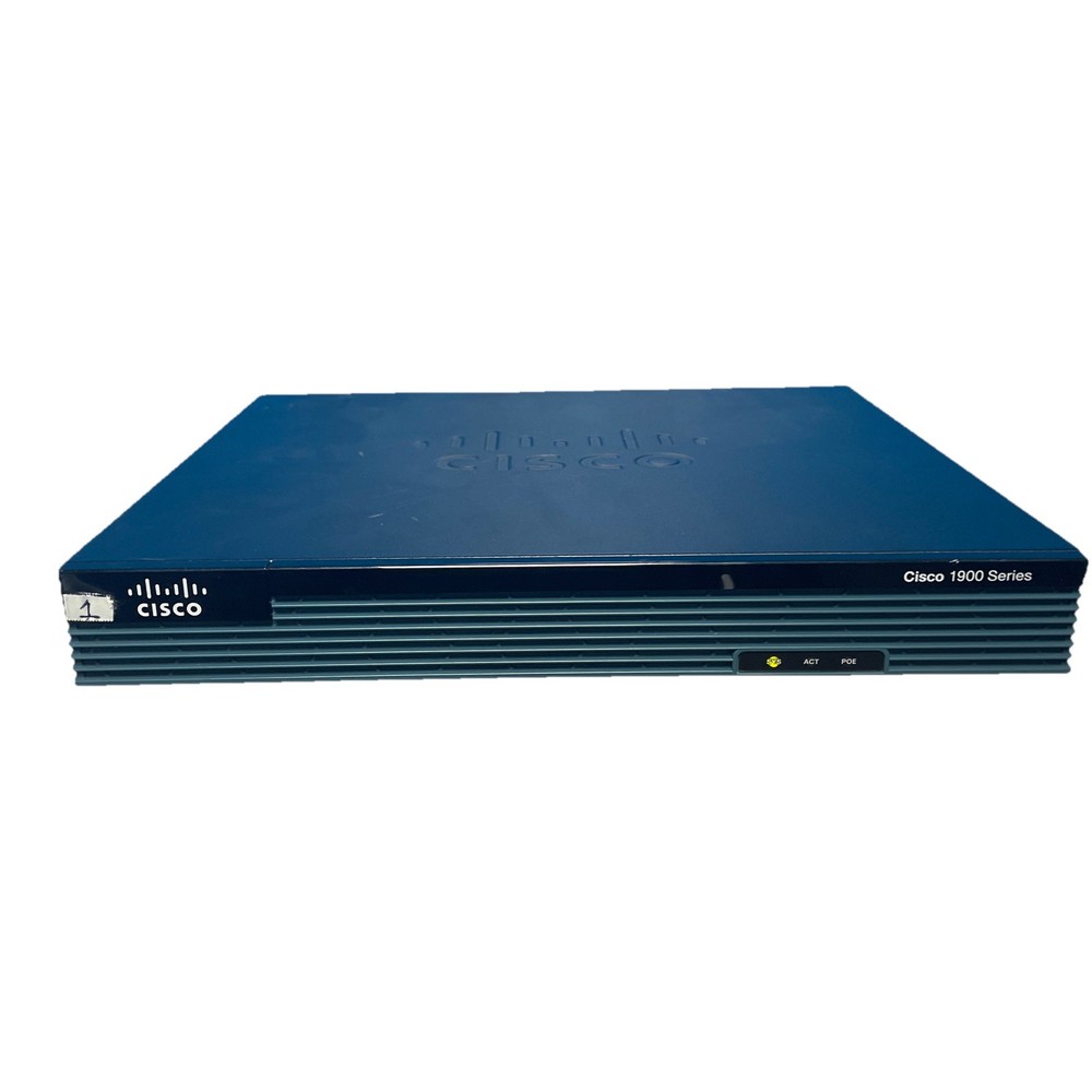 Cisco 1921 Integrated Service Router - Tested