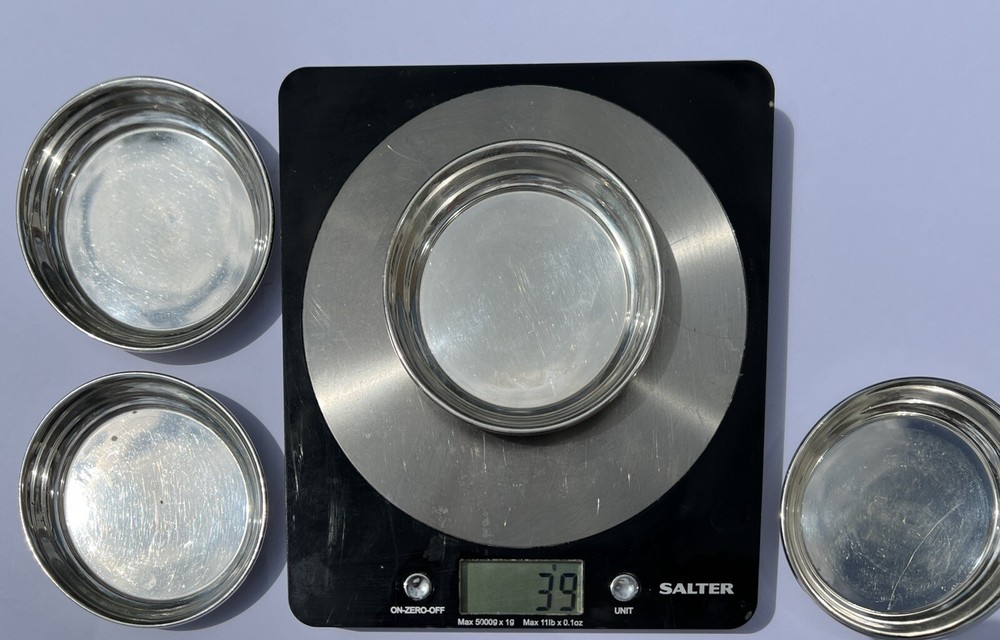 Shreve’s & Co Sterling Silver Nut Dishes