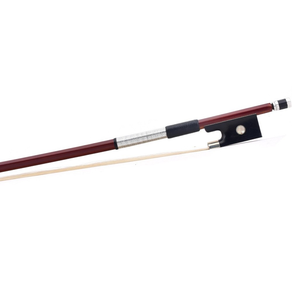 D. Peccatte Copy Master Antique Pernambuco Octagonal Violin Bow 4/4 Ebony Silver