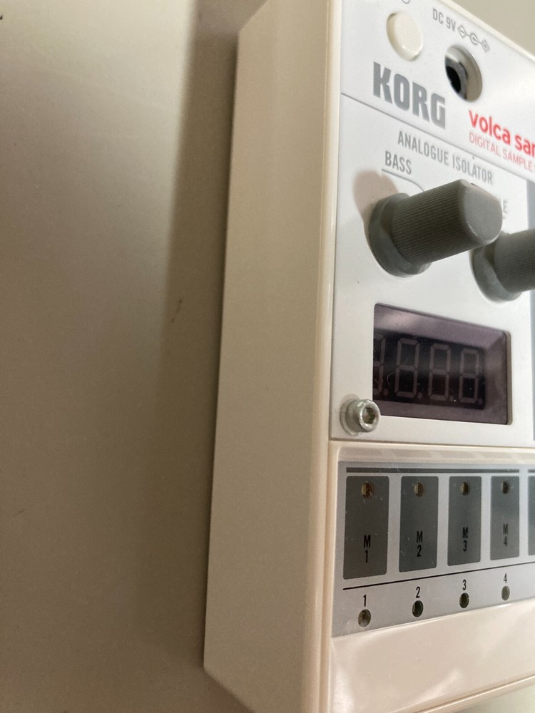 Korg Volca Sample Digital Sample Sequencer Tested Working