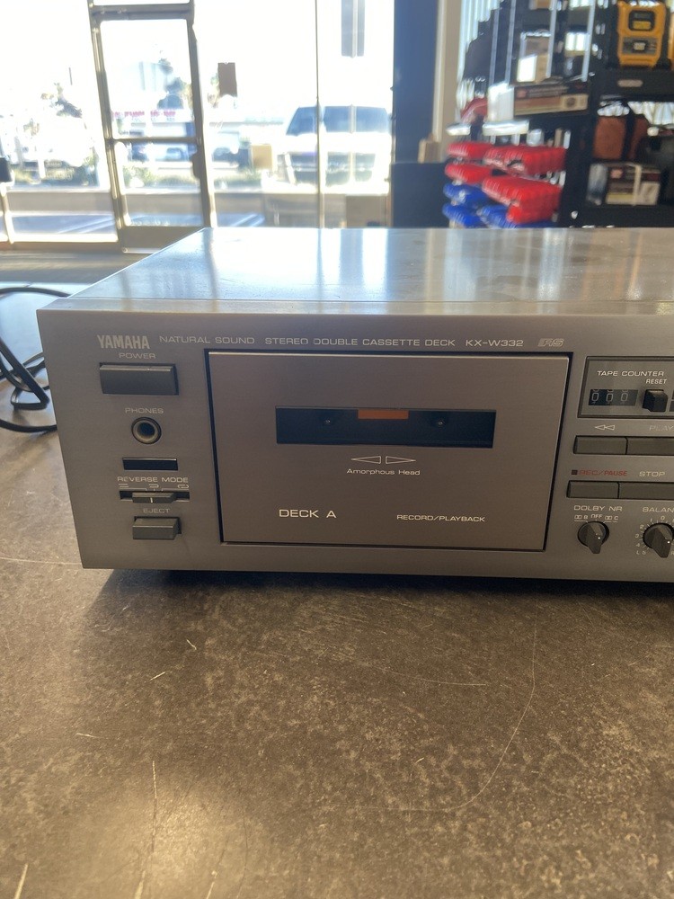 Yamaha KX-W332 Double Cassette Deck