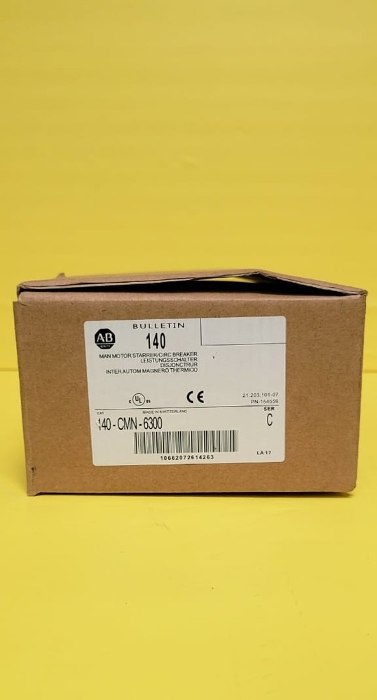 Surplus Open Allen Bradley 140-CMN-6300 Series C Motor Circuit Breaker 40-63A