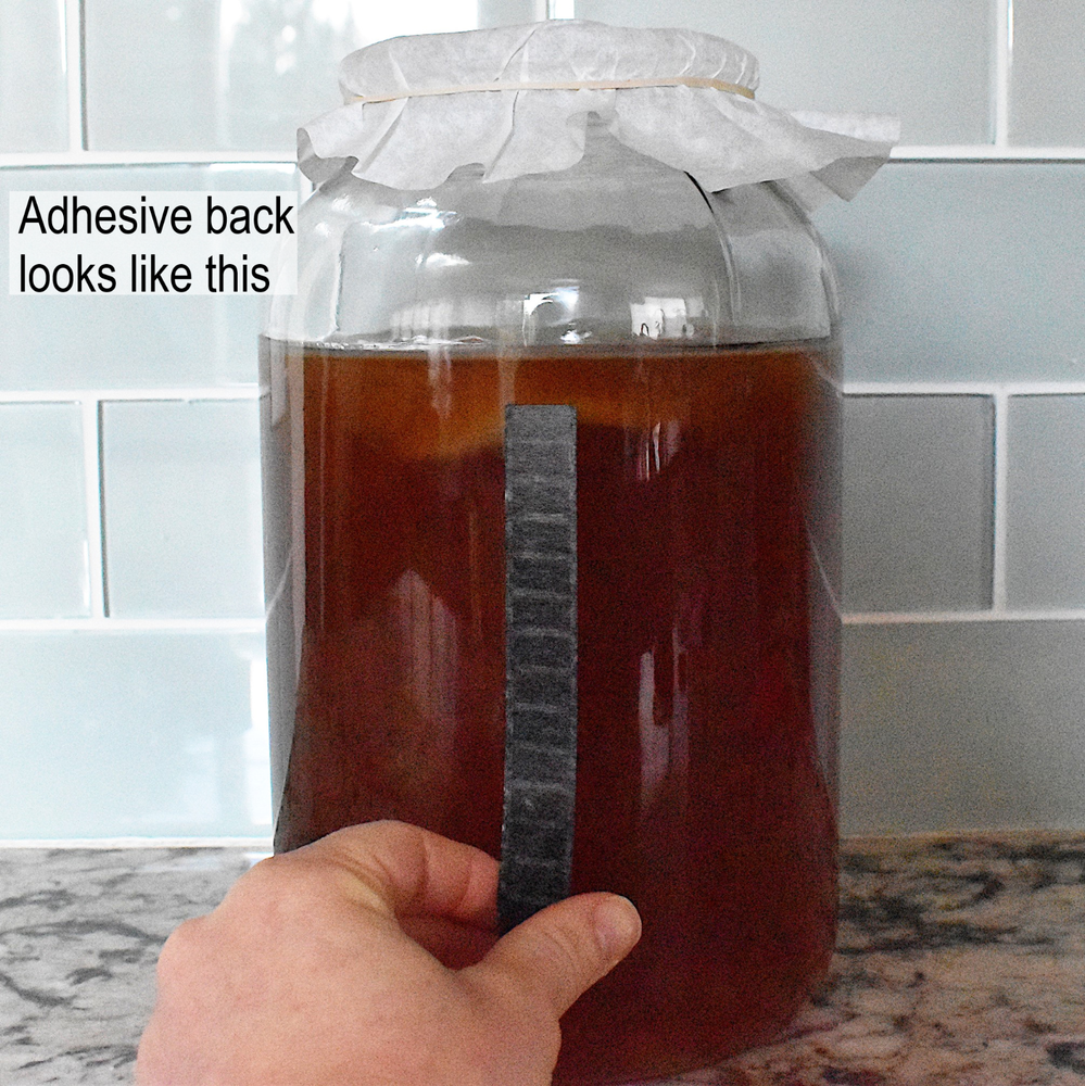 2 Pack Adhesive Thermometer Strips Fermentation - Kombucha, Wine, Beer. Aquarium