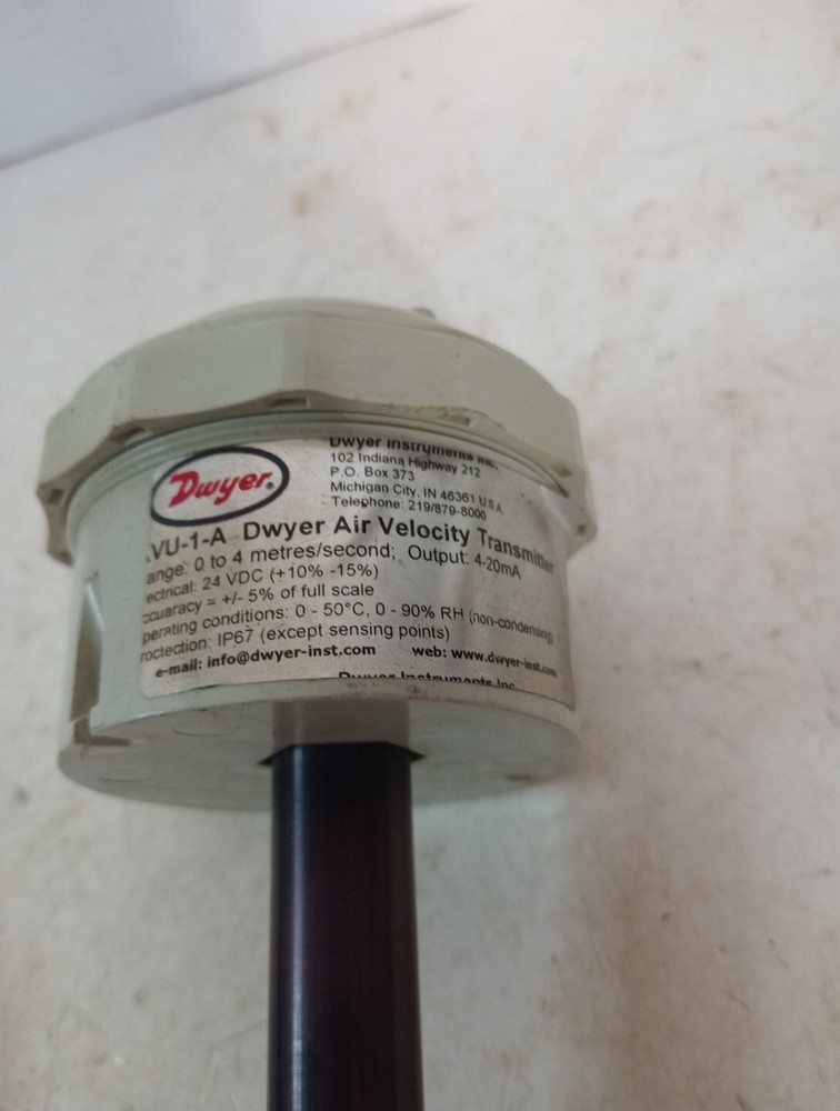 Dwyer AVU-1-A Air Velocity Transmitter