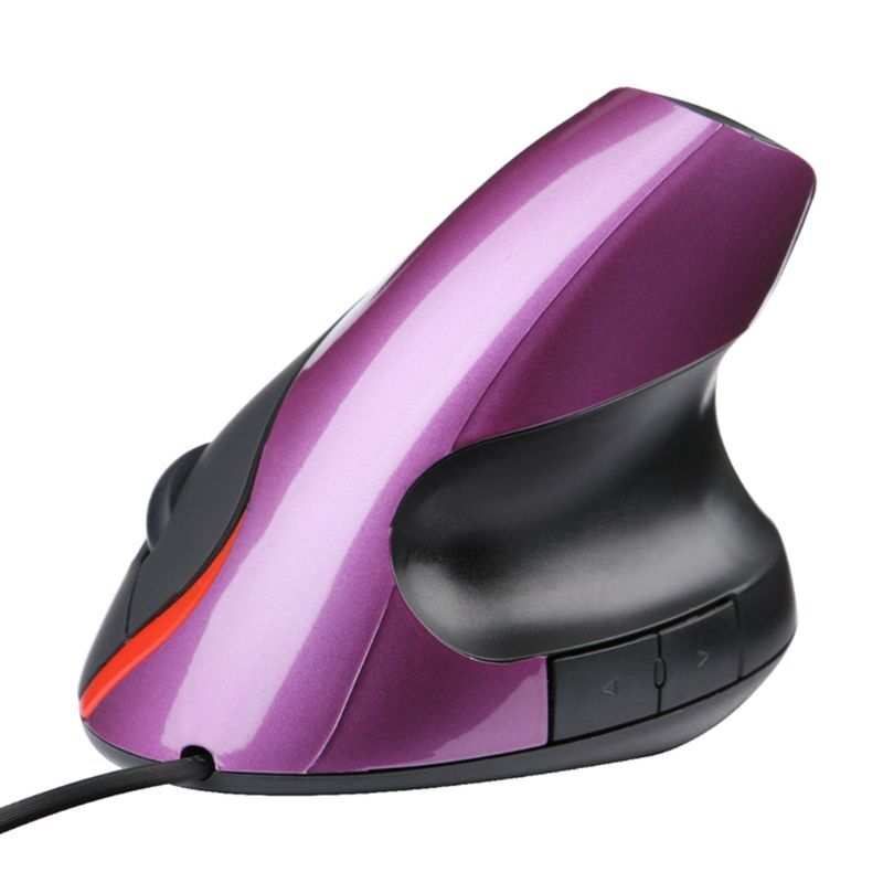 Wired Mouse Vertical Ergonomic 1600DPI USB Optical Mouse Wired Right Hand Vertic