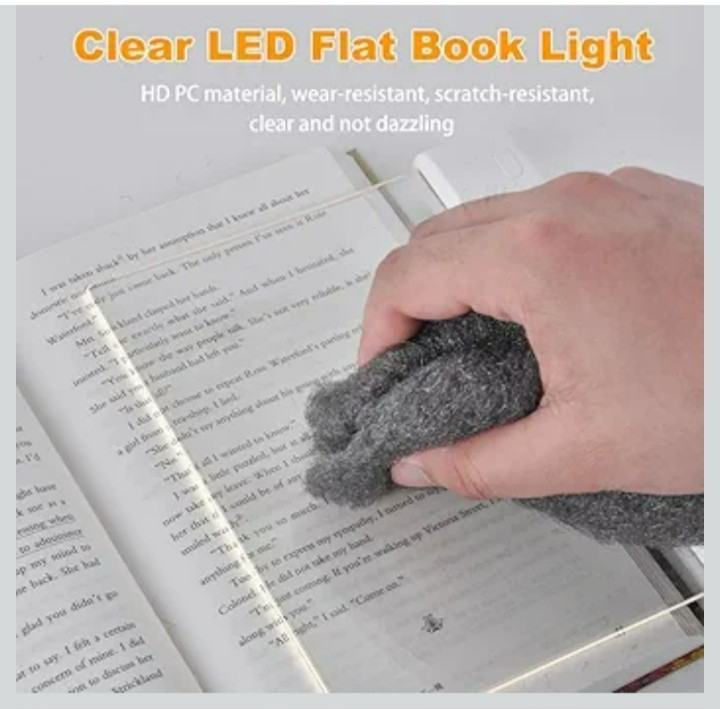 pink rechargeable book light