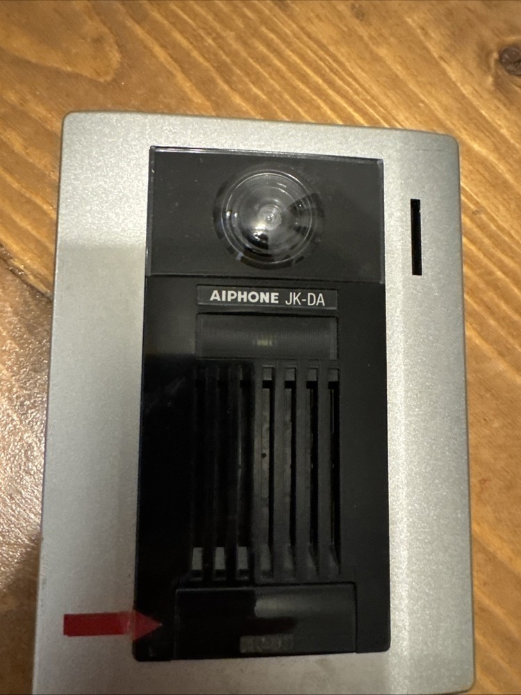 AIPHONE JK-DA SURFACE MOUNT AUDIO/VIDEO DOOR STATION Tested & Working