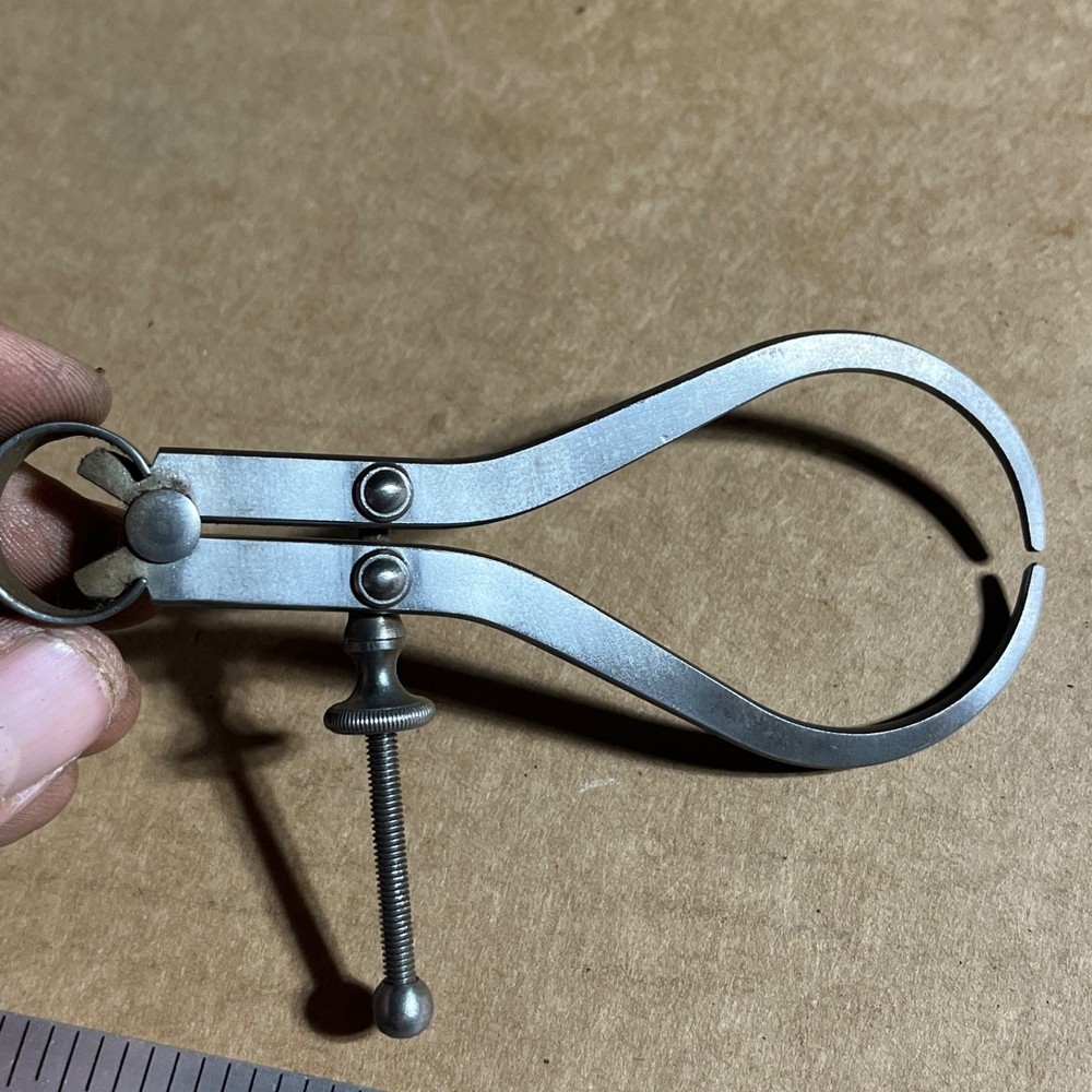 LS STARRETT 5" OUTSIDE DIAMETER CALIPER
