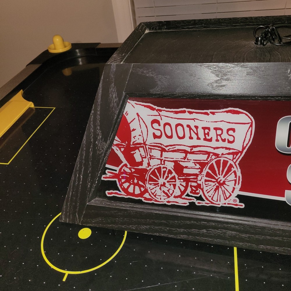 Oklahoma Sooners Pool Table Light