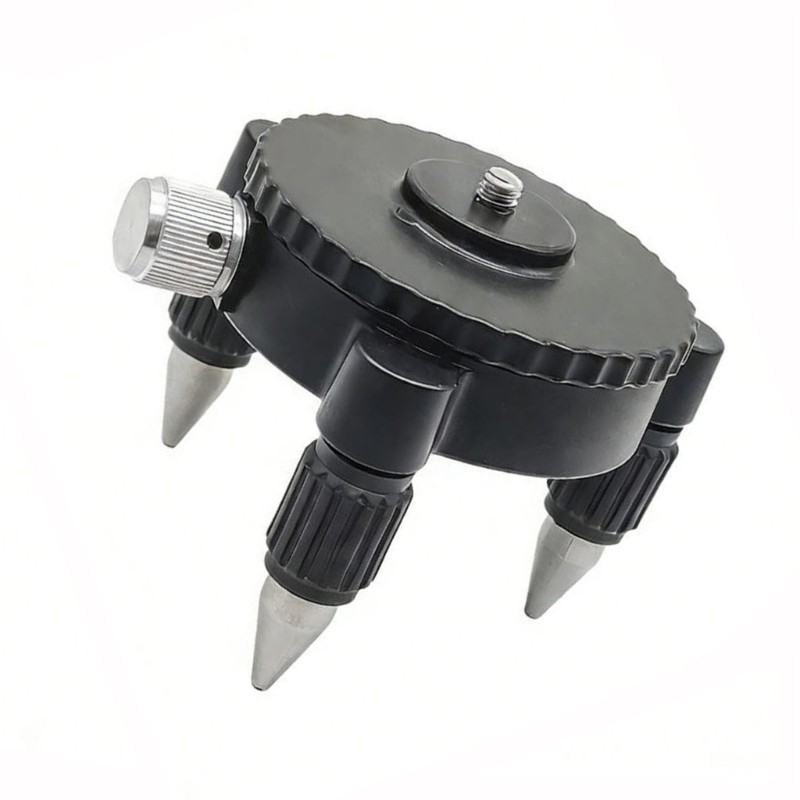 360 Degree Rotation Base Tripod Bracket Replacement Level Meter Base Enduring