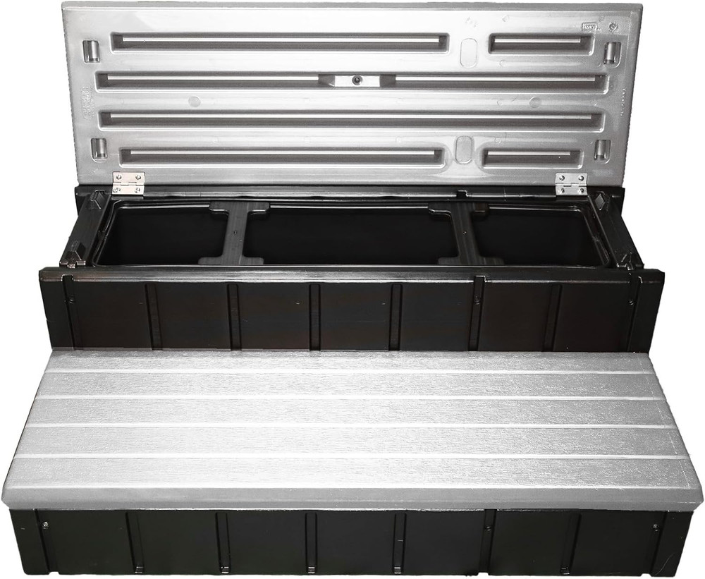Storage Step for Spas and Hot Tubs: Durable, Multi-Functional, and Made in the U