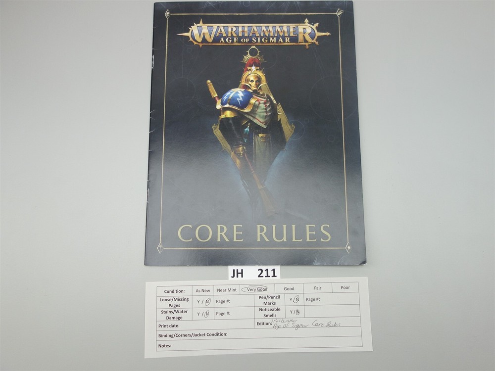 Warhammer: Age of Sigmar - Core Rules (oop, AoS)