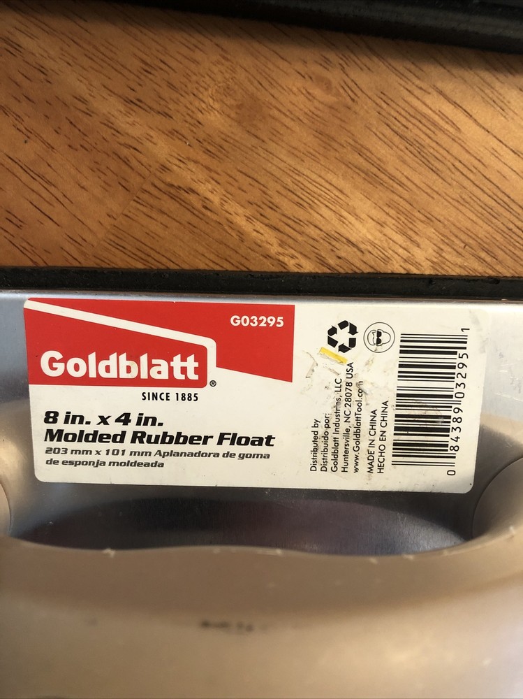 Goldblatt 8'' X 4'' Molded Sponge Rubber Float