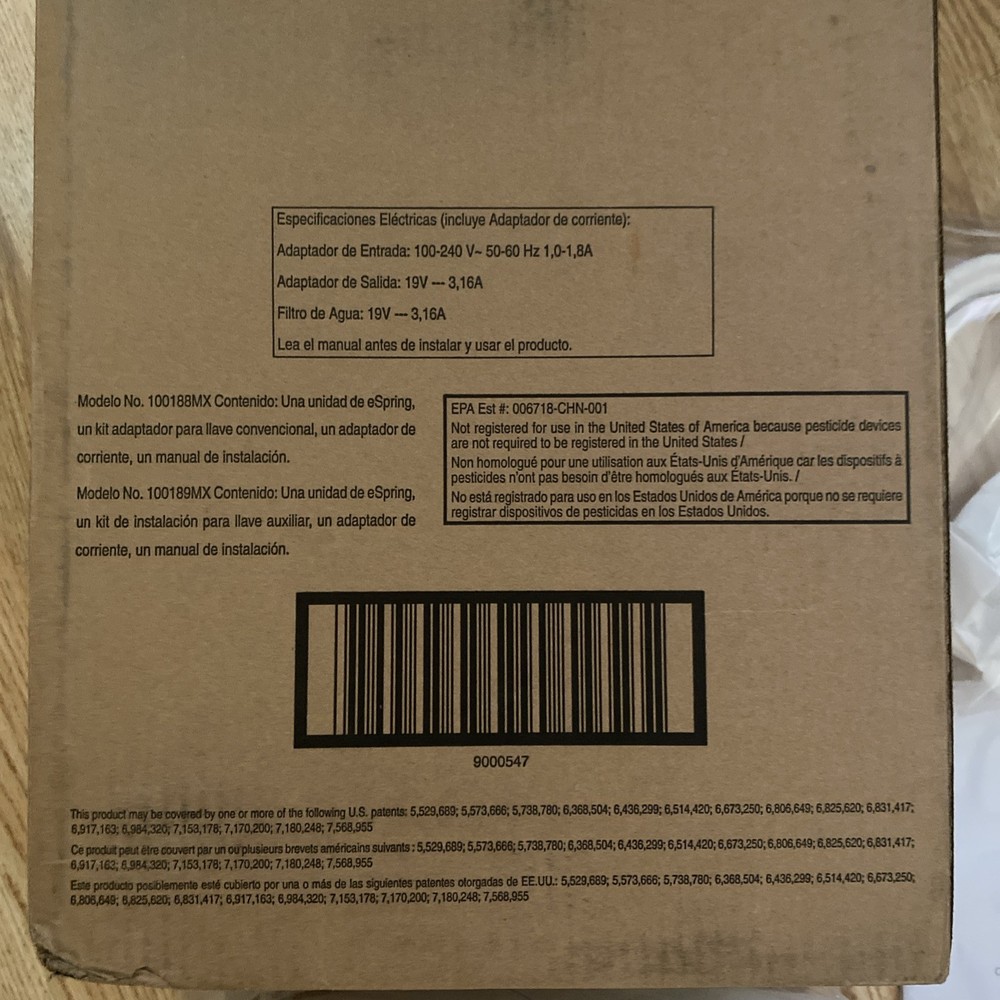 Amway Water Purifier eSpring Purifier System Counter Above Model ~ New Open Box