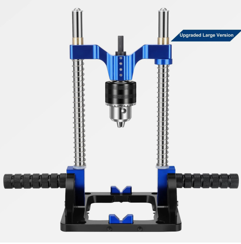 Upgraded Portable Drill Guide, Adjustable 0°to 60°Multi Angle Drill Guide for...