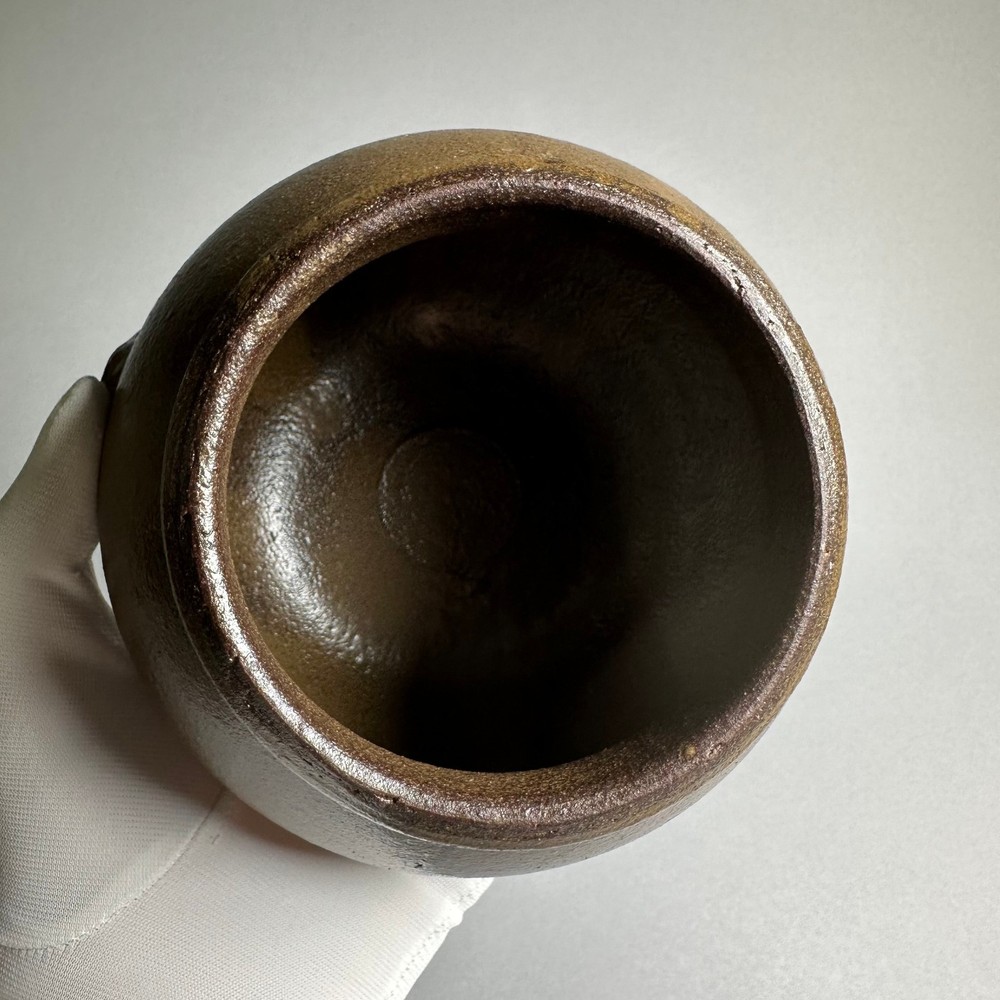 Korean Earthenware Onggi Handmade Ceramic Fermentation Storage Vessel Kimchi M