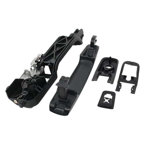 Front Driver Side Exterior Door Handle and Reinforcement Base Bracket Assembly