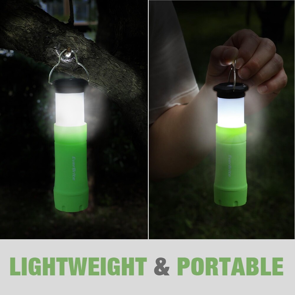 EverBrite 2-in-1 Mini Lantern Flashlight with 3 Mode Zoomable Flashlight Lantern