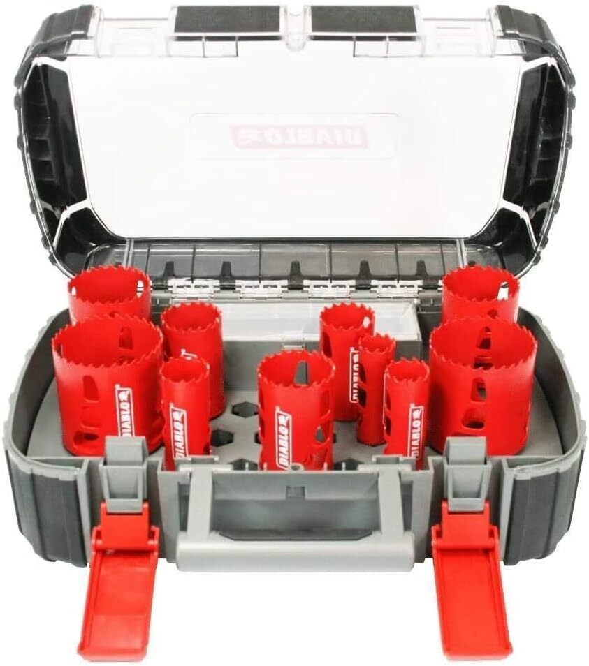 Blend,Diablo 14Piece High Performance Hole Saw For Plastic