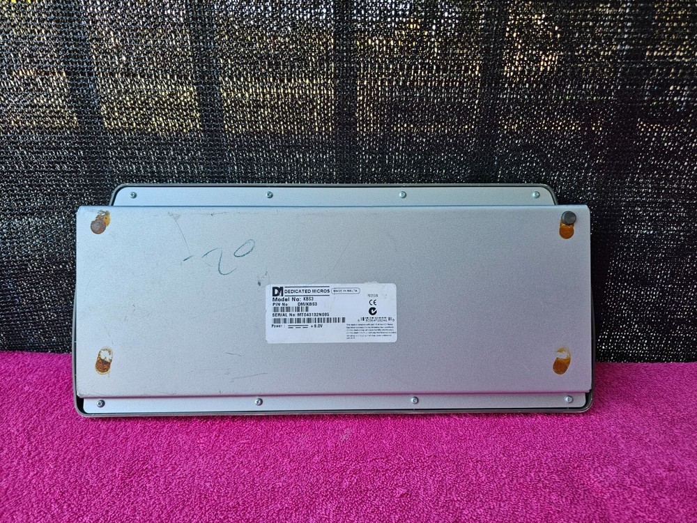 Dedicated Micros KBS3 2005 DVR CCTV Joystick Keyboard - Gray