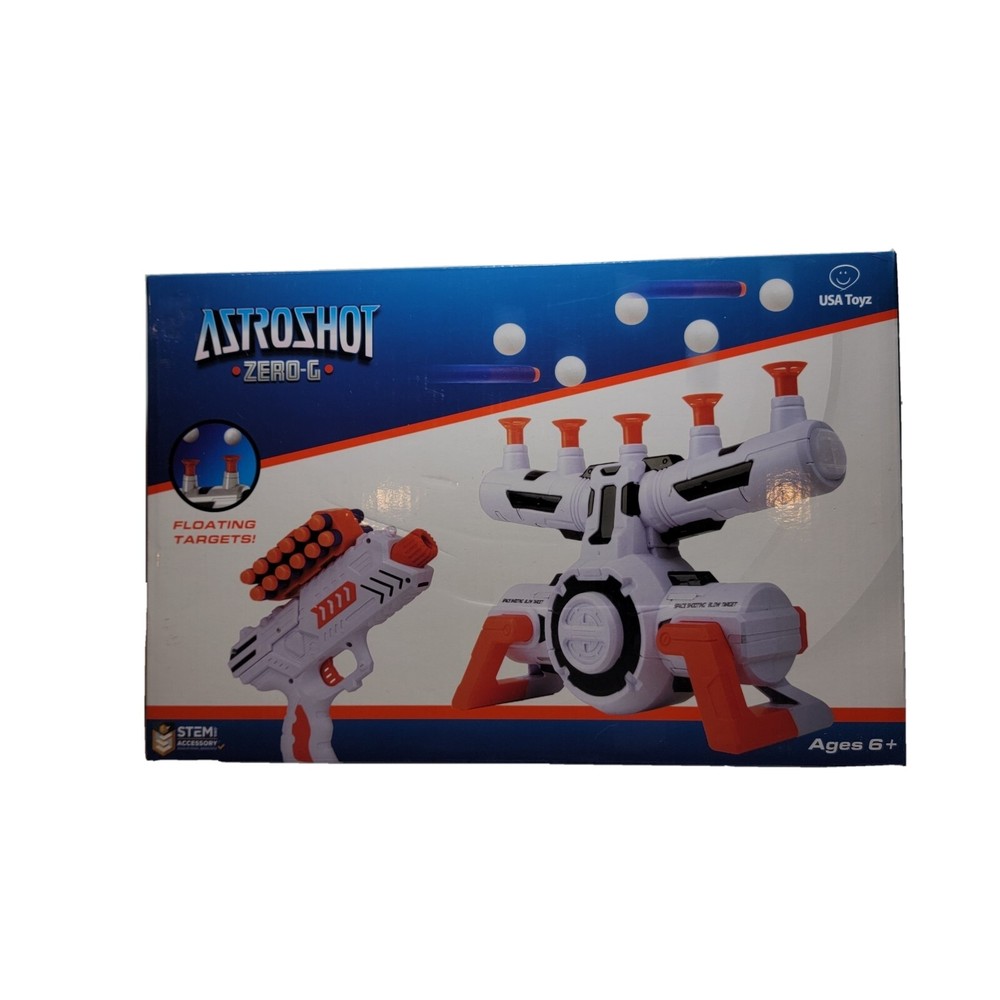 Astroshot Zero G Hovering Target Shooting Game Nerf Compatible