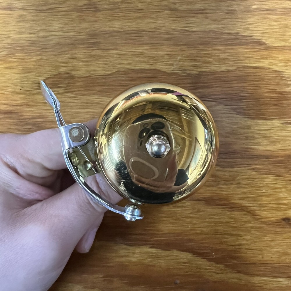 BICYCLE BRASS BELL QUALITY LOUD LONG RING SOUND