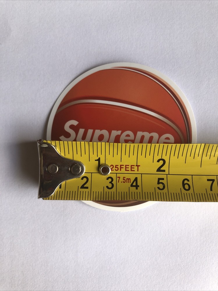 2 Supreme Basketball stickers