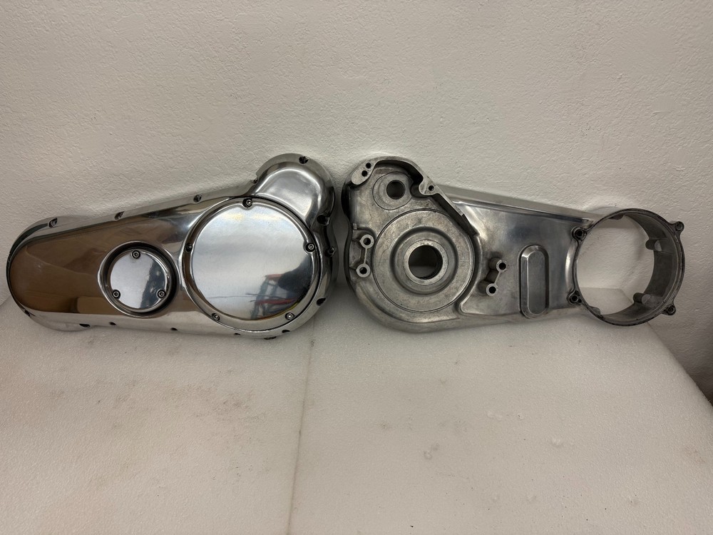 Indian Motorcycle Chrome Outer Primary Cover & Inner Housing Set