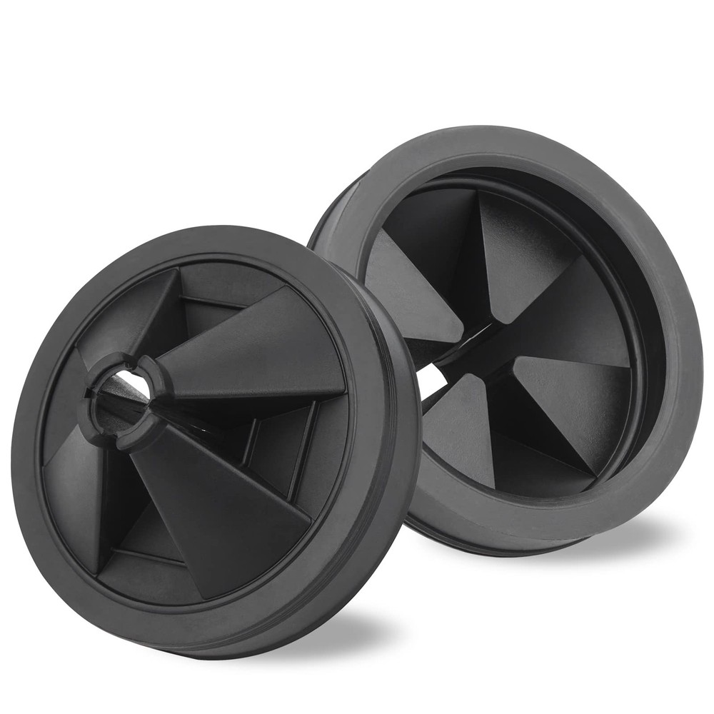 Upgraded Garbage Disposal Splash Guard, 2 Pack EPDM Rubber 3 1/8" Sink Baffle...