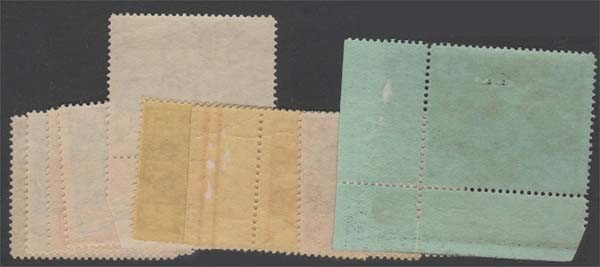 BERMUDA KGV Scott 71-79 SG68-76 Lightly Hinged
