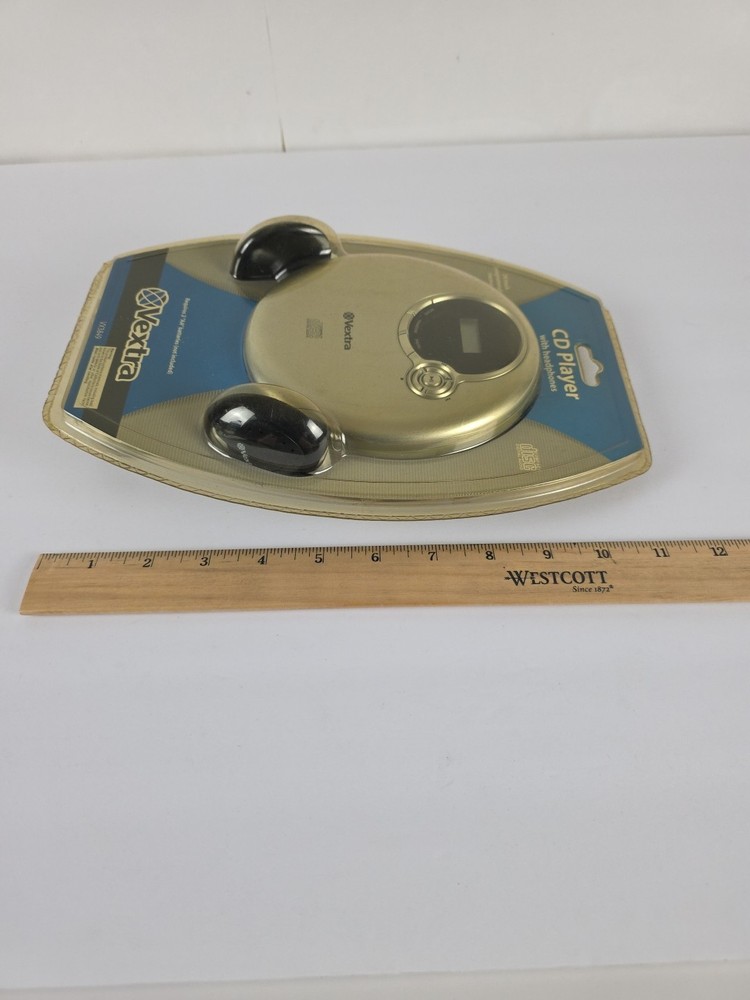 Vintage Vextra CD Player NEW/SEALED Programmable Memory Silver