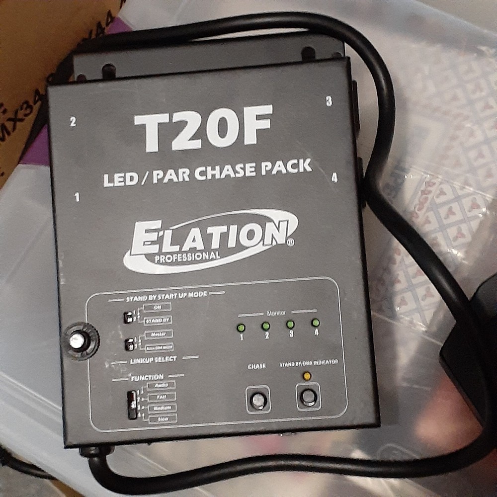 Elation T20FC - LED/PAR Can Chase Control Pack with Foot Panel