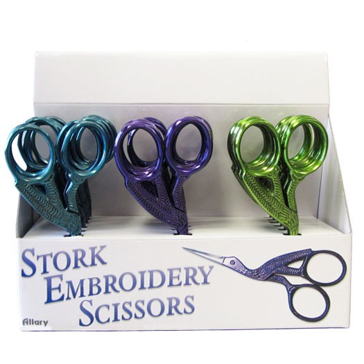 Stork Embroidery Scissors