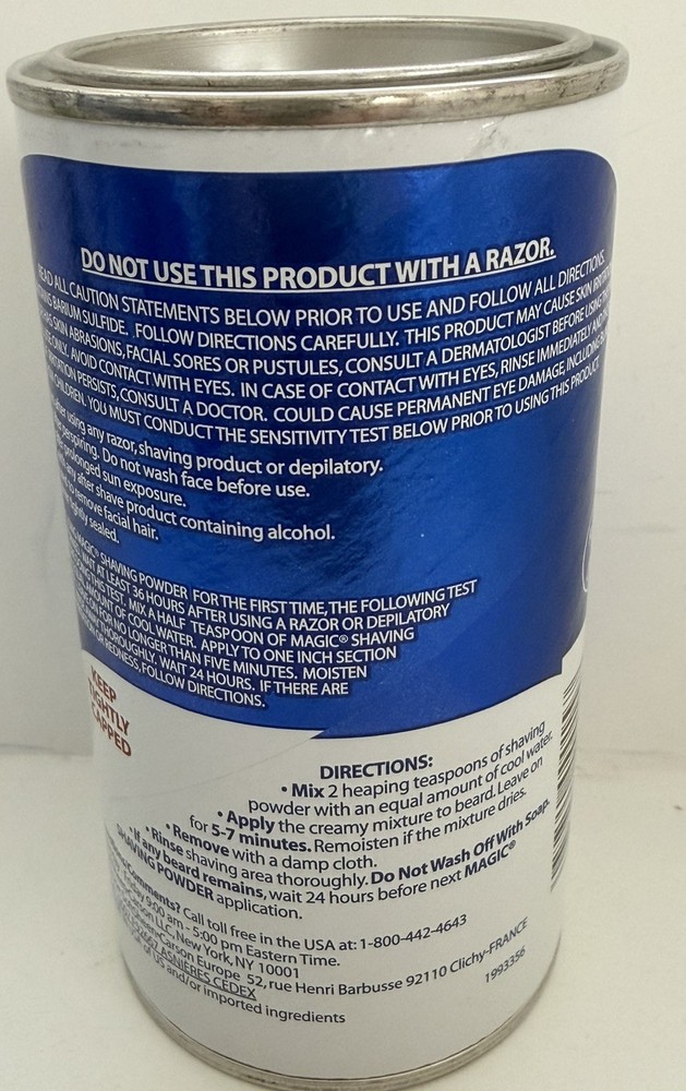 5 Softsheen-Carson Magic Shave Regular Strength Shaving Powder, 5 oz