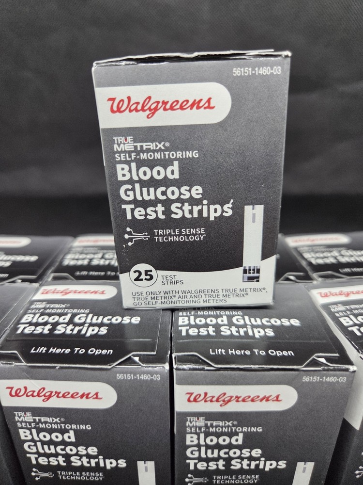Walgreens Blood Glucose Test Strips 125 Total