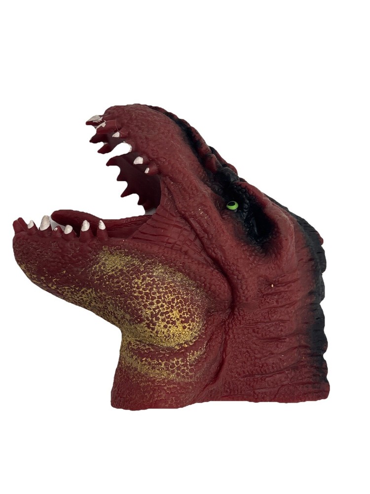 Dinosaur Carnotaurus Rubber Hand Puppet