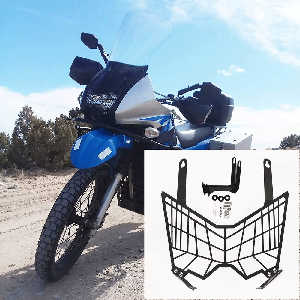 For KAWASAKI KLR650 2008-2018 Front Headlight Cover Guard Protective Protector