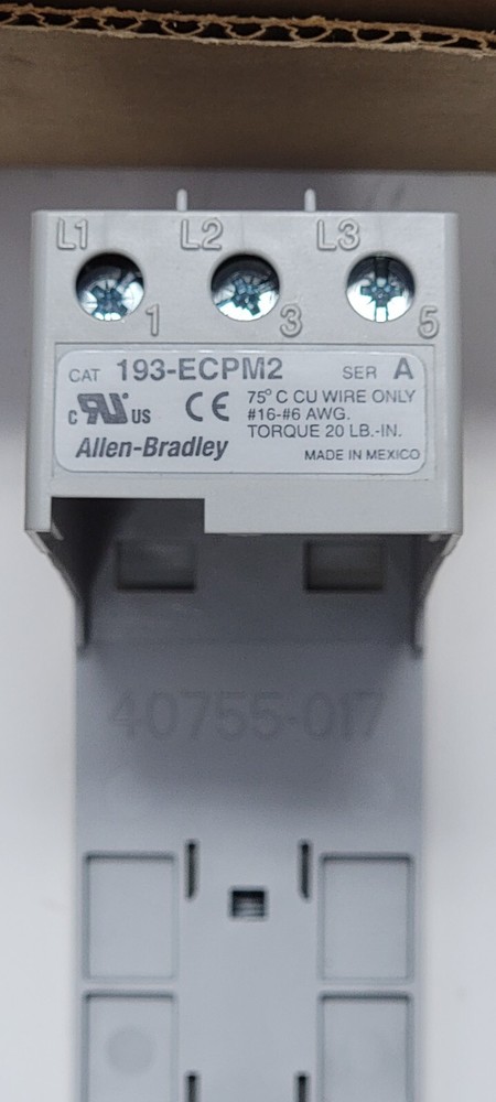 Allen Bradley AB 193-ECPM2 DIN Rail Panel Adapter