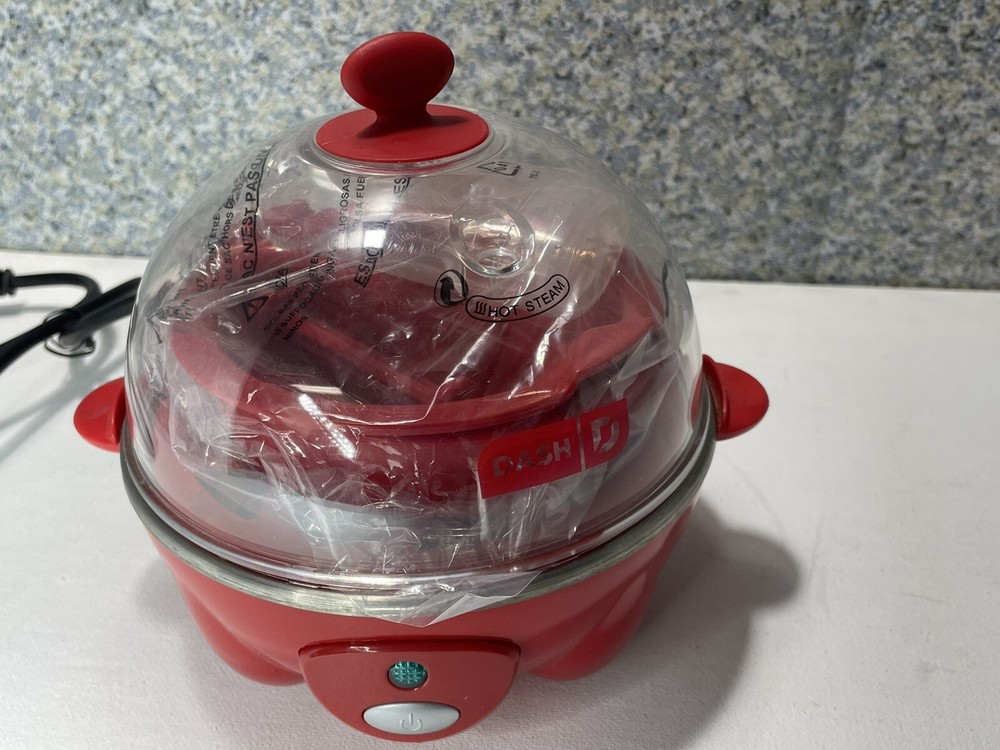 Dash Rapid Egg Cooker: 6 Egg Electric Egg Cooker for Hard Boiled Eggs dec005rd