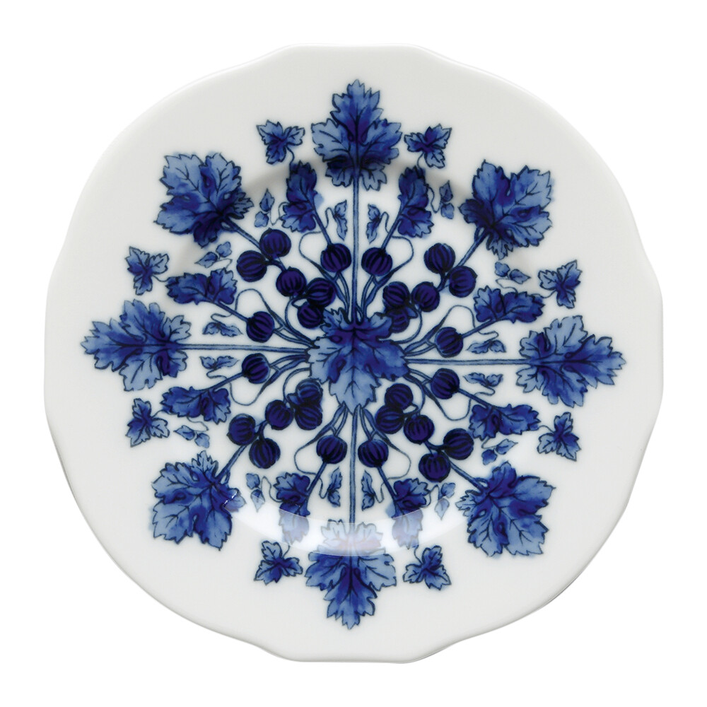 NEW Richard Ginori Babele Flat Bread Plate Blue 17cm